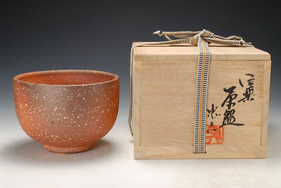 【期限限定品】古谷道生 信楽粉引茶碗 Yahoo!オークション -「古谷」(信楽) (日本の陶磁)の落札相場