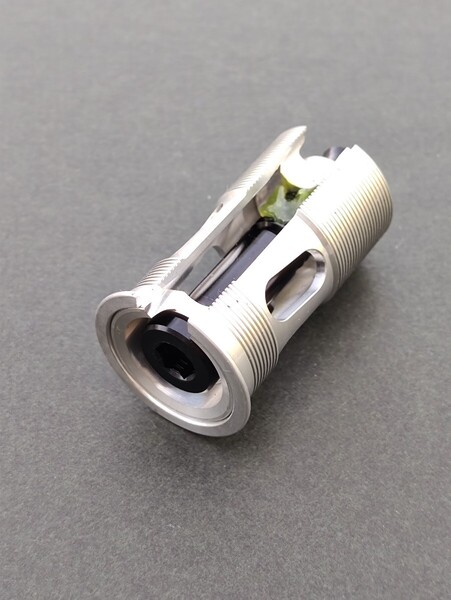 プレッシャーアンカー コンプレッションプラグ 1-1/8 L=45mm インターナル ルーティング 内装ケーブル 軽量 23g 新品 送料無料