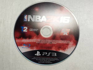 中古品 PS3ソフト NBA 2K16 ディスク単品
