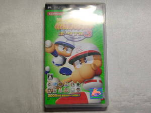 中古品/傷有り PSPソフト 実況パワフルプロ野球ポータブル3 UMD外れ有り