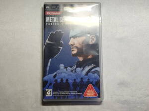 中古品 PSPソフト METAL GEAR SOLID PORTABLE OPS+