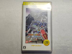 中古品/傷有り PSPソフト 機動戦士ガンダム ガンダムvsガンダム NEXTPLUS Best版 UMD外れ有り