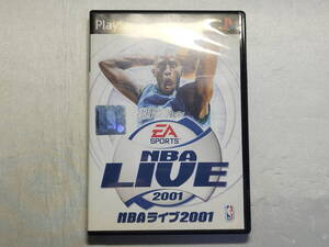 中古品 PS2ソフト NBAライブ2001