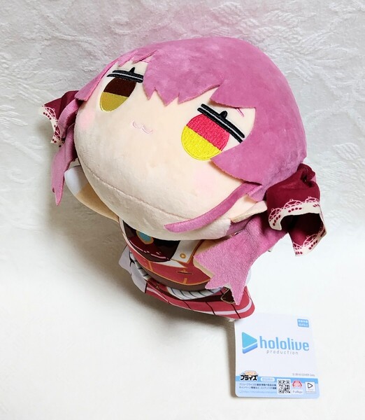 【新品未使用】ホロライブプロダクション 寝そべりぬいぐるみ 宝鐘マリン タグ付き プライズ