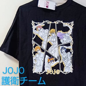 ジョジョの奇妙な冒険 Tシャツ・LL/5部黄金の風 護衛チーム/ジョルノ ブチャラティ ミスタ ナランチャ アバッキオ/JOJO×しまむらアベイル