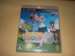 即決PS3 みんなのGOLF6