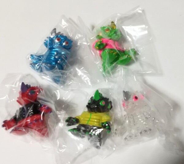 【コンプリート・5個セット】VAG ヴォイドン ギャロミ ガチャ VINYL ARTIST GACHA 10th ANNIVERSARY 2 メディコムトイ ソフビ