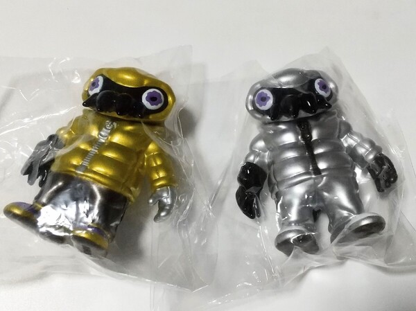 【2個セット・ゴールド&シルバー】VAG クトゥルフオイド ギャロミ ガチャ VINYL ARTIST GACHA 10th ANNIVERSARY 2 メディコムトイ