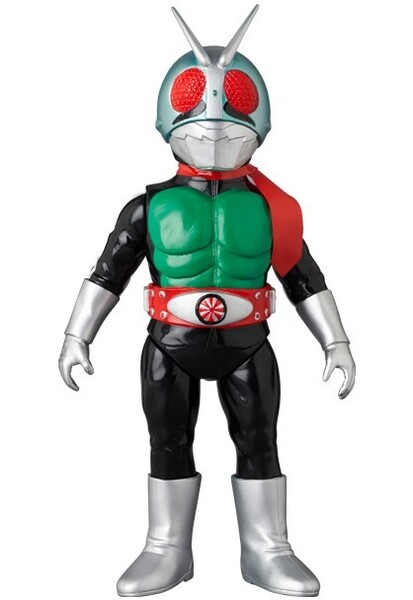 【新品未開封】東映レトロソフビコレクション 仮面ライダー新1号 ダブルライダーカラーVer. ソフビ メディコムトイ MEDICOM TOY フィギュア