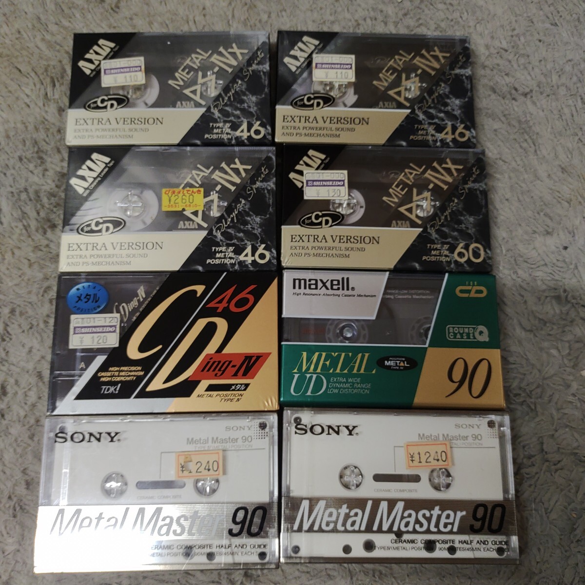 Yahoo!オークション -「sony metal master」(カセットテープ) の