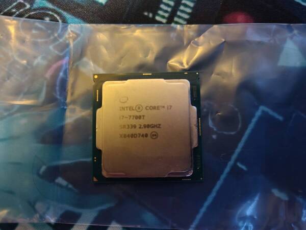 CPU Intel Core i7 7700T 2.9GHz 4コア8スレッド KabyLake