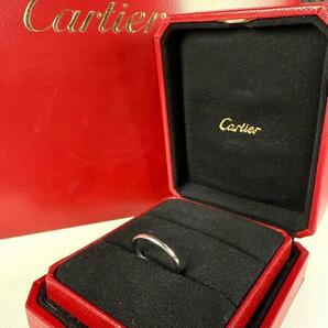 美品 Cartier PT950 58 リング