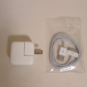Apple純正アダプター10W + 未使用 30ピン 30pin DOCKケーブル 充電 データ通信 1m 送料込み
