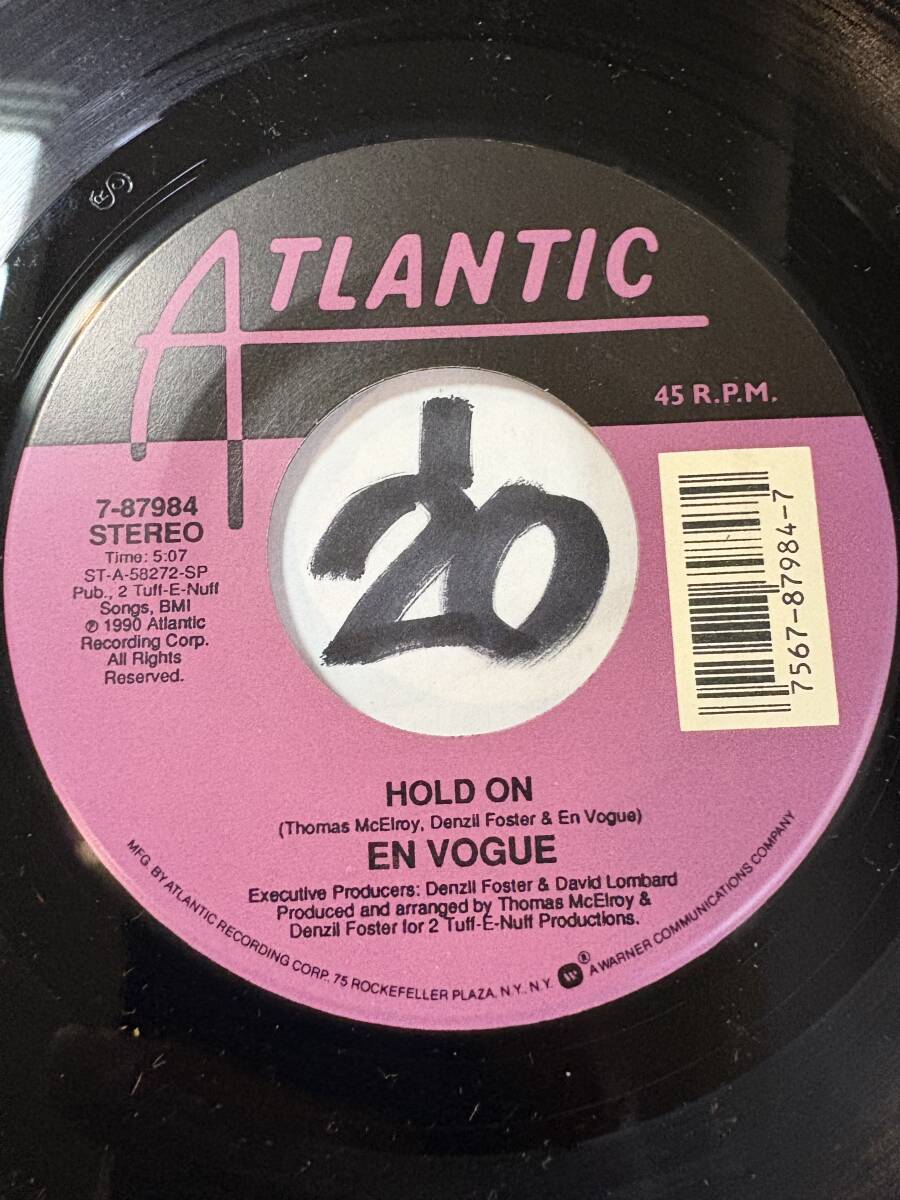 新品 EN VOGUE HOLD ON / YOU DON'T...2枚セット 新品 EN VOGUE HOLD ON / YOU DON'T2枚セット 洋楽