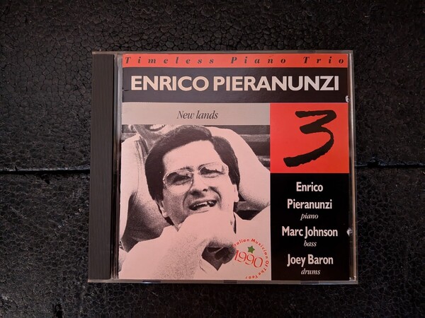 西独輸入盤/Enrico Pieranunzi Trio/エンリコ・ピエラヌンツィ・トリオ/New Lands/Marc Johnson/made in w.germany/西ドイツ盤