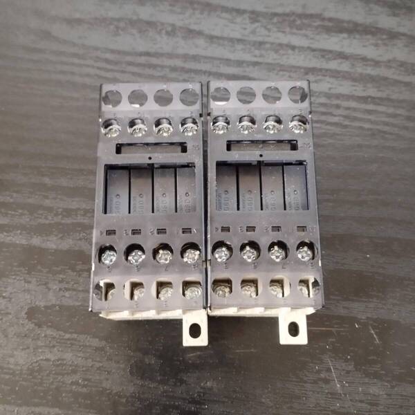 OMRON ターミナル リレー G6D-F4B DC24V 2個セット