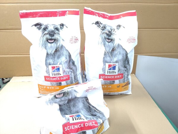 送料無料 ヒルズ ドッグフード サイエンスダイエット シニアライト 肥満傾向の高齢犬用 チキン 12kg2袋+オマケ約 4 kg