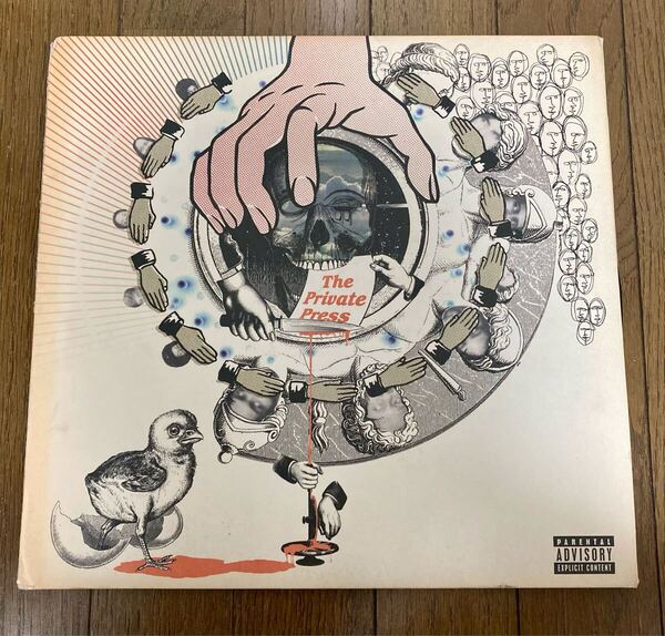 DJ Shadow The Private Press 2LP レコード