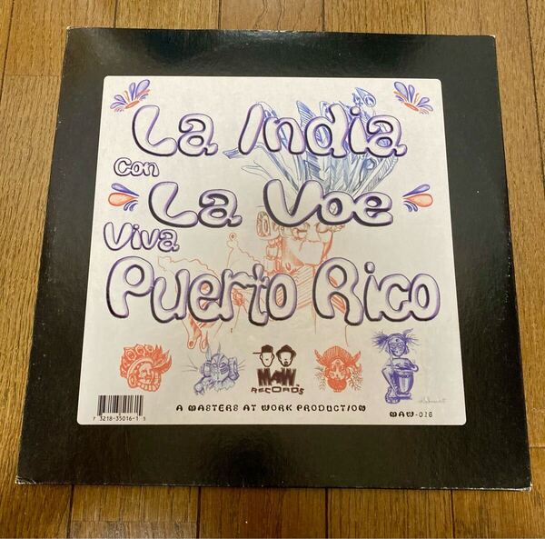 MAW La India Con La Voe (Viva Puerto Rico) レコード