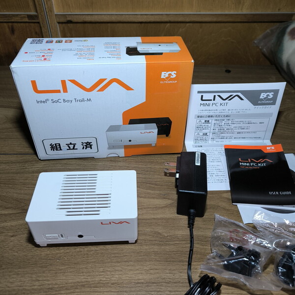 ECS LIVA LIVA-C0-2G-64G-W ミニPC