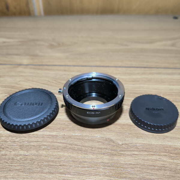 Pixco EOS-N1 マウントアダプター Canon EFレンズをNikon 1カメラボディに取り付けるマウントアダプター ジャンク
