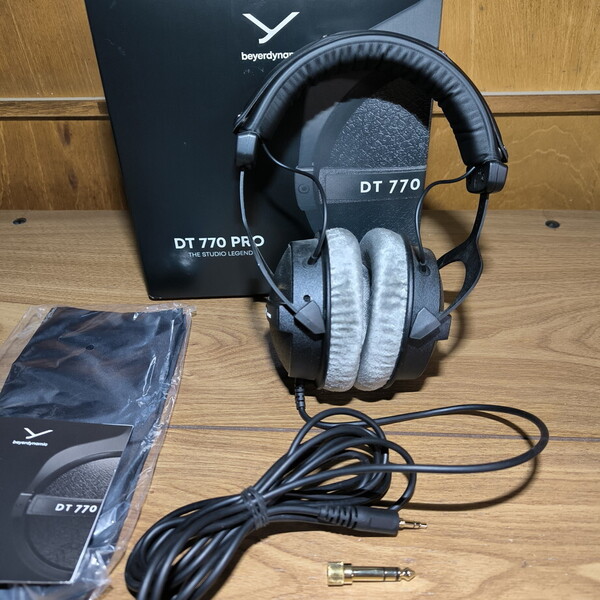 beyerdynamic (ベイヤーダイナミック) DT 770 PRO 80 ヘッドホン