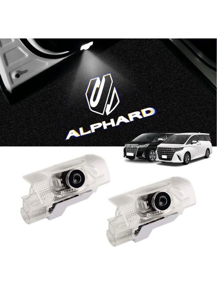 GIMUYA トヨタ 新型 アルファード 40系 30系 カーテシランプ LED カーテシライト Alphard AAHH4#/AGH4# ドアウェルカムライト