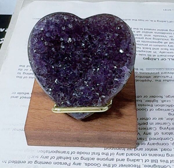 SS-0257天然石 本物保証 アメジスト クラスター Amethyst 紫水晶 原石 浄化 鉱石 ドーム 置物 一点物 パワーストーン 金銭運