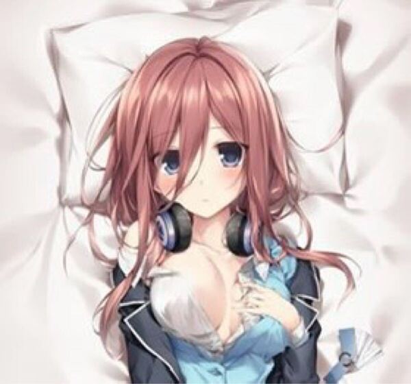 中野三玖 五等分の花嫁 抱き枕カバー