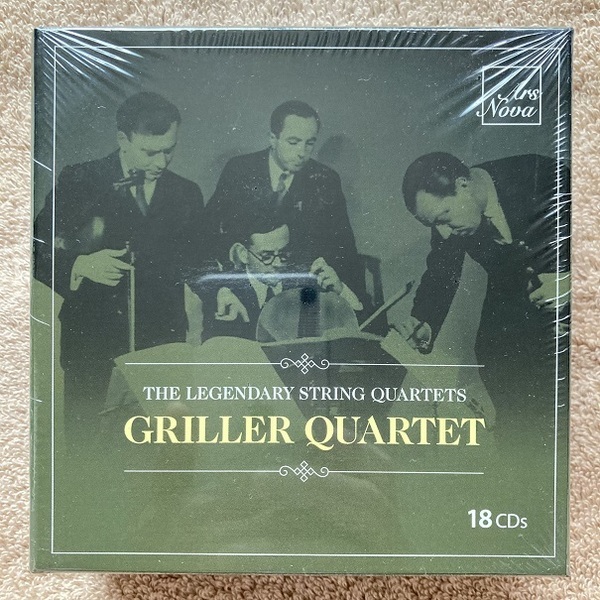 新品 グリラー弦楽四重奏団の芸術(18CD)モーツァルト ハイドン ベートーヴェン ドヴォルザーク他 Griller Quartet 廃盤 Ars Nova