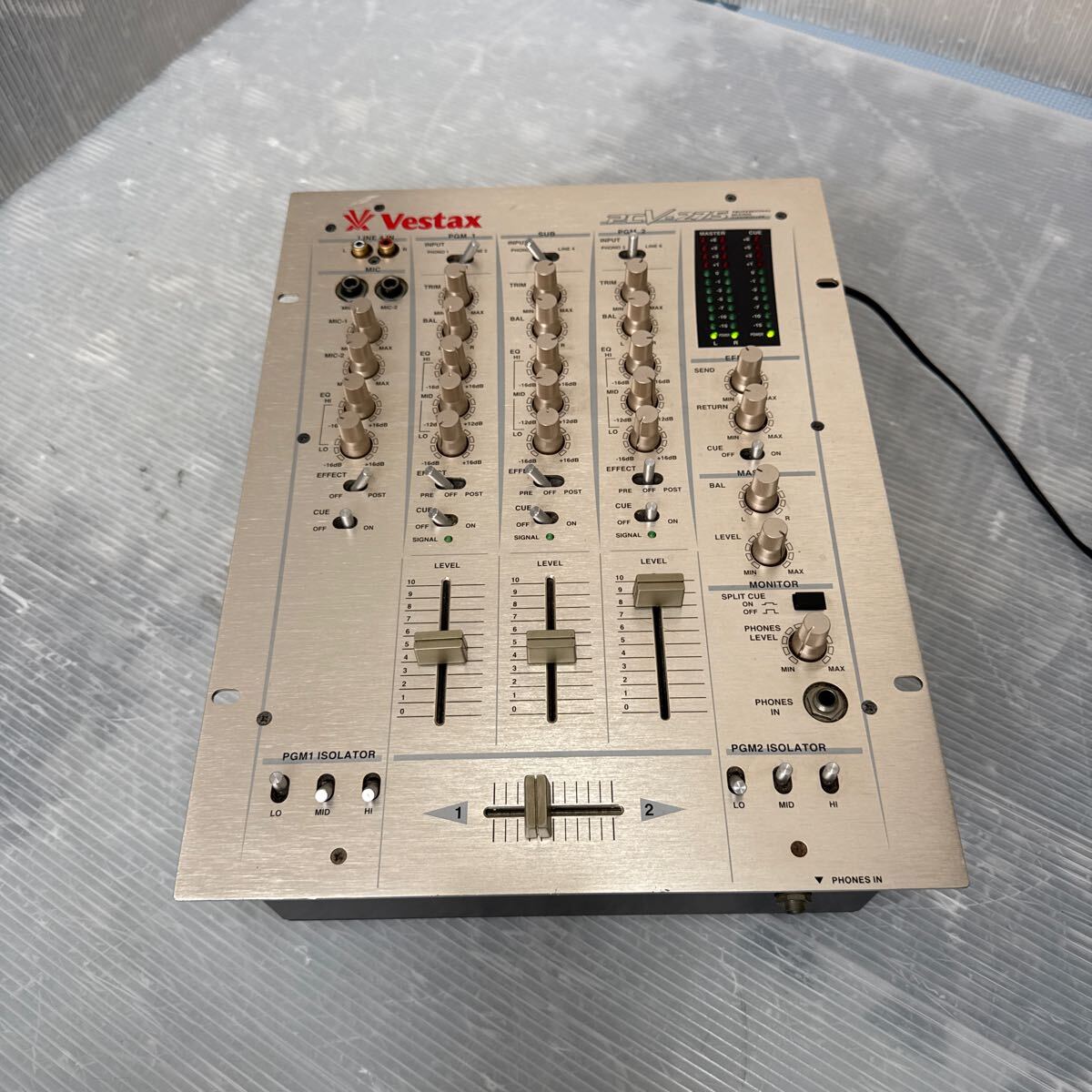美品】 ベスタクス Vestax PCV-275 DJミキサー 元箱付 @47702
