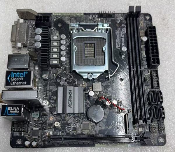 M5319 中古ジャンク品 マザーボード Asrock-H310M-ITX-AC 動作未確認品