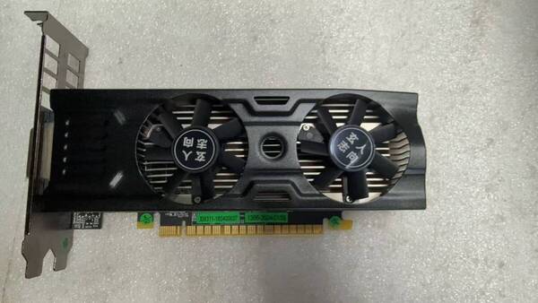 B5191 中古良品ビデオカード GTX1050 LP-2GB 動作確認済