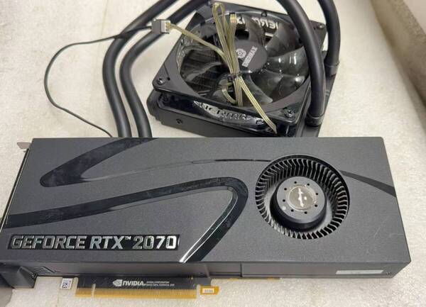 B578 中古良品ビデオカード NVIDIA-RTX2070 8GB 動作確認済
