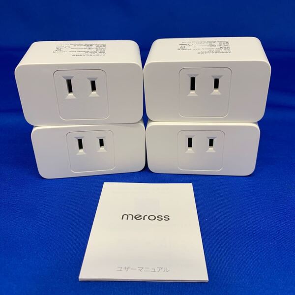 3FOSS Meross MSS110 スマート電源プラグ 4個
