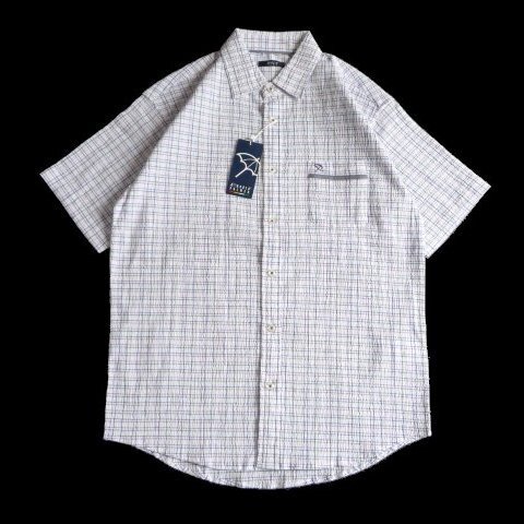 新品 Arnold Palmer アーノルドパーマー サッカー 半袖 シャツ チェック M メンズ