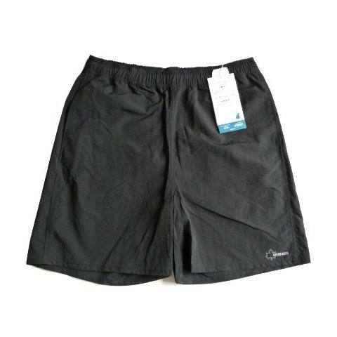 新品 水陸両用 バギーショーツ 黒 LOGOS DAYS 撥水 ナイロン ハーフパンツ LL XL メンズ ショートパンツ シャカシャカ 短パン 半ズボン