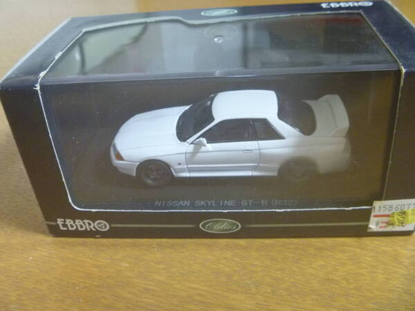 EBBRO 1/43 NISSAN SKYLINE GT-R R32 White エブロ 日産 スカイライン R32 ホワイト