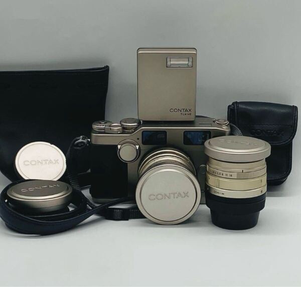 @ CONTAX G2 レンジファインダーカメラ レンズ セット フィルムカメラ