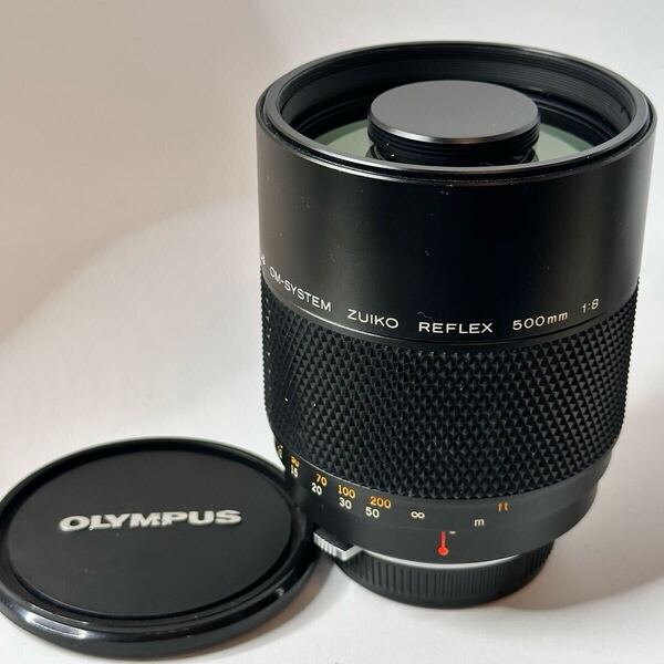 @希少美品 OLYMPUS OM ZUIKO REFLEX 500mm F8 ミラーレンズ オリンパスOMマウント