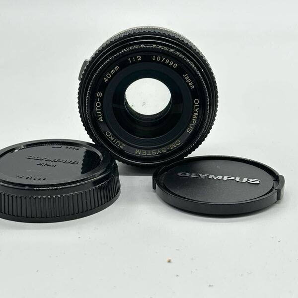 @希少 OLYMPUS OM G.ZUIKO AUTO-S 40mm F2 現状品
