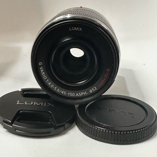 @【美品】Panasonic LUMIX G VARIO 45-150mm F4.0-5.6 ASPH MEGA O.I.S. マイクロフォーサーズ用 手ブレ補正付