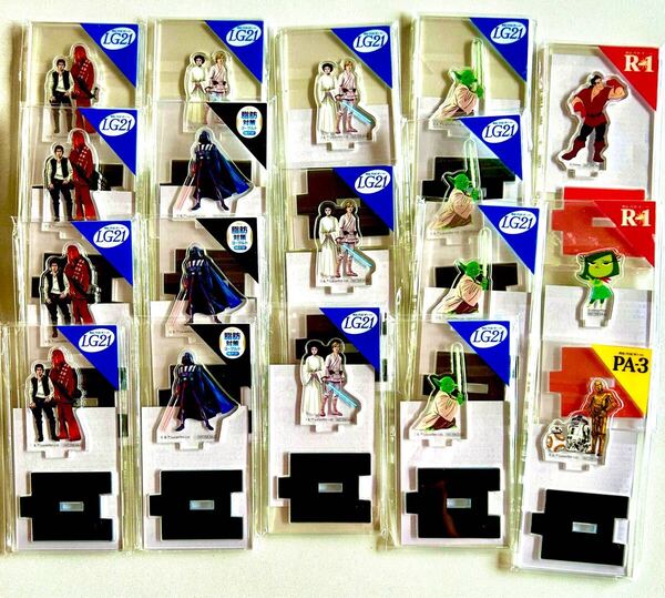 ★18点★ 新品 非売品 スターウォーズなど セット アクリルスタンド コレクション 人気 可愛い