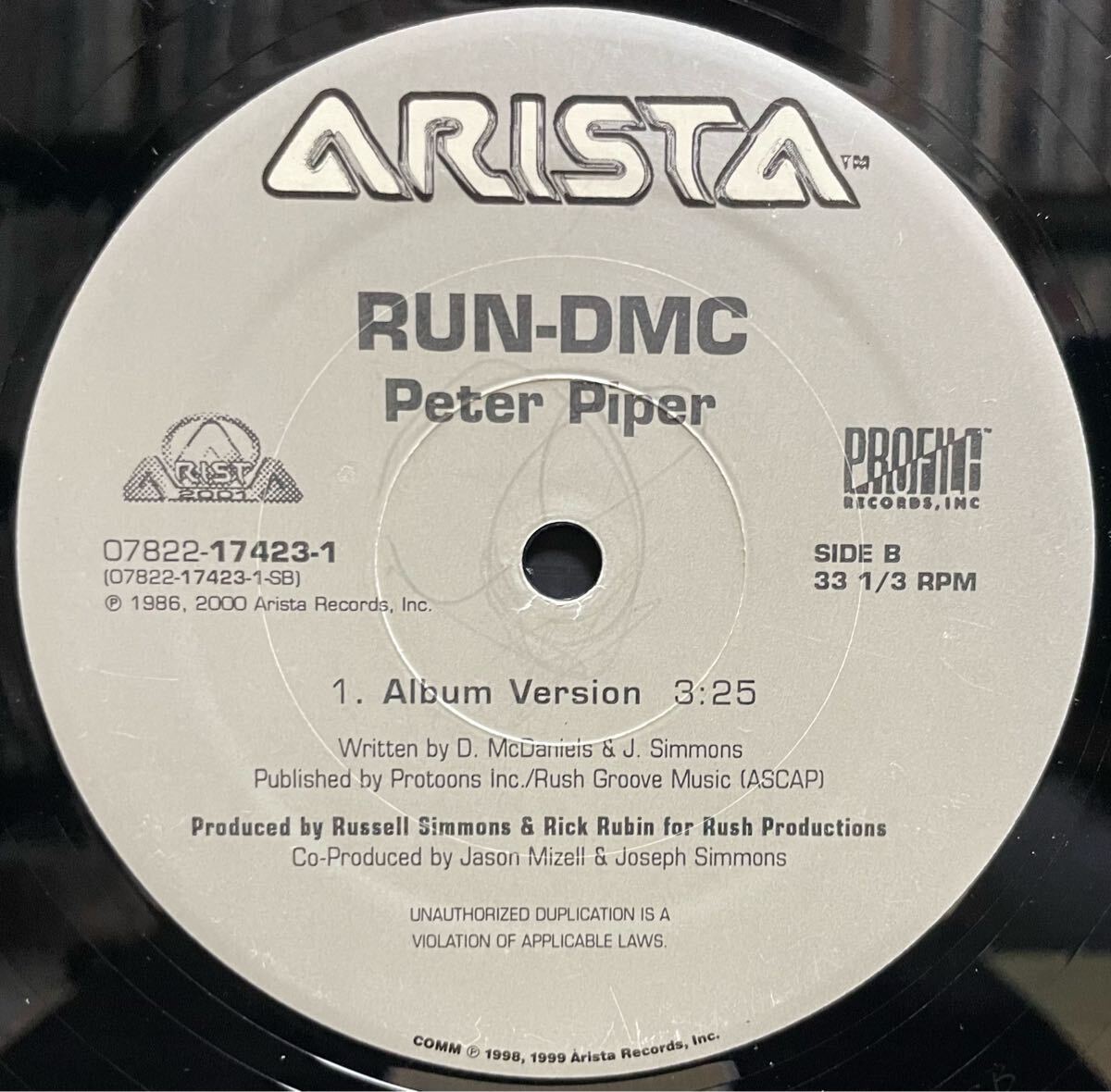希少品 RUN DMC / PETER PIPER 日本盤帯付 オリジナル盤 Yahoo!オークション -「run dmc adidas」(レコード) の落札相場