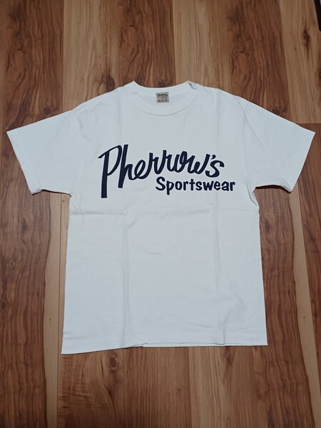 フェローズ pherrw's 白 半袖 Tシャツ S