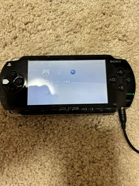 【動作確認済みジャンク】 PSP-1000 本体 SONY ソニー ブラック プレイステーションポータブル