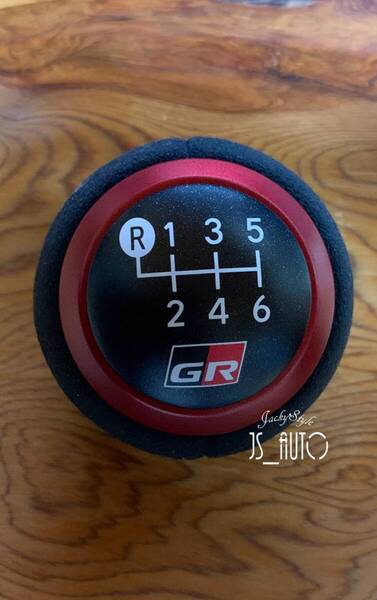送料無料 GR 軽量 シフトノブ 6MT トヨタ 純正 新品 GRMN ウルトラスエード スウェード ヤリス GRヤリス 赤 適合車種多数 未使用