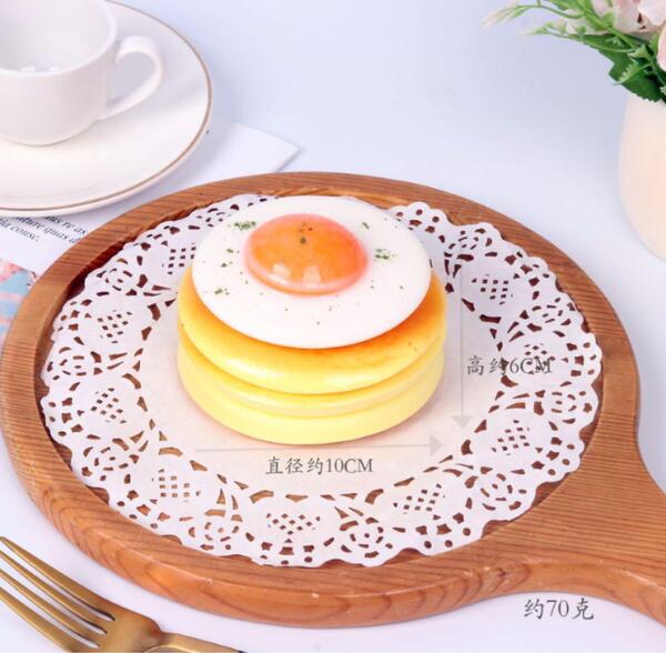 【パンケーキ×目玉焼き】海外スクイーズ