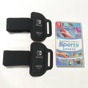 送料無料 動作確認済み Switch Nintendo Switch Sports ニンテンドースイッチスポーツ レッグバンド 2個セット 中古
