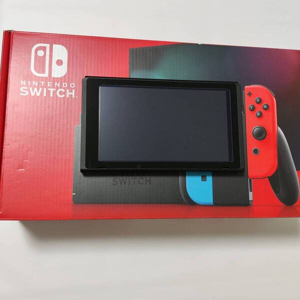 送料無料 動作確認済み Nintendo Switch HAD-S-KABAA 新モデル バッテリー改良型 本体のみ HAC-001(-01) 中古